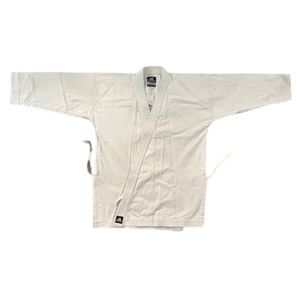 ADIDAS  Karate Elite SEK jacket jiu jitsu SHORI white Kumite Fighter Master Gi - Picture 1 of 14